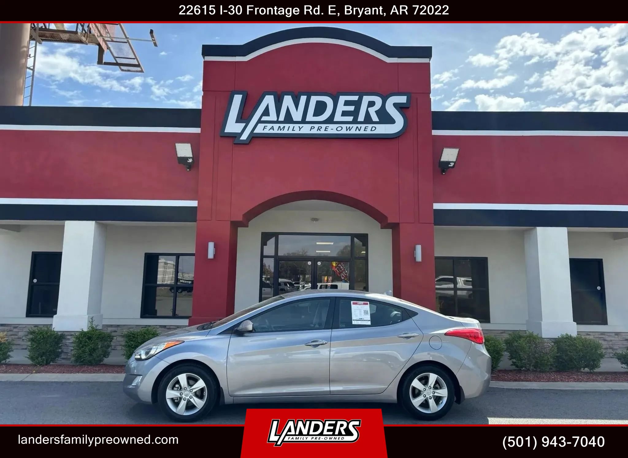 Used 2013 Hyundai Elantra GLS w/ Preferred Pkg FWD image 1