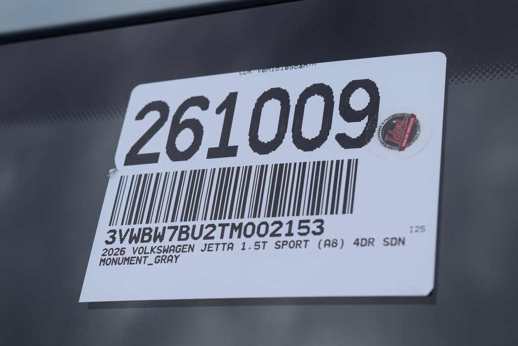 New 2026 Volkswagen Jetta Sport image 16