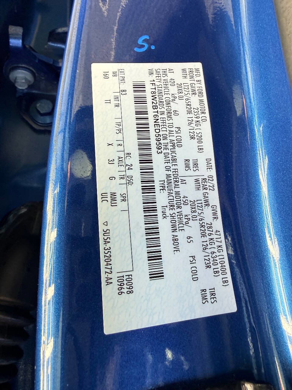 Used 2022 Ford F250 Limited image 41