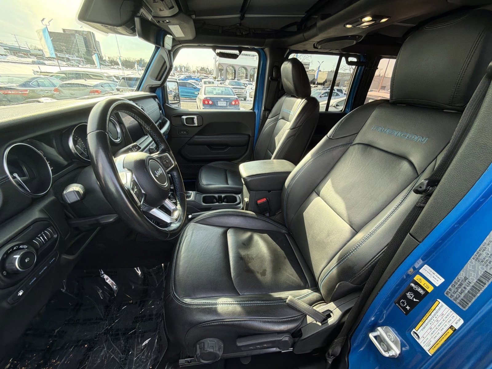 Used 2021 Jeep Wrangler Unlimited Rubicon 4xe w/ Steel Bumper Group image 13