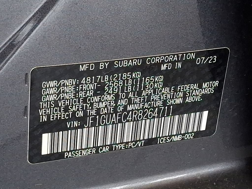 Certified 2024 Subaru Impreza 2.0i Sport AWD/4WD image 26
