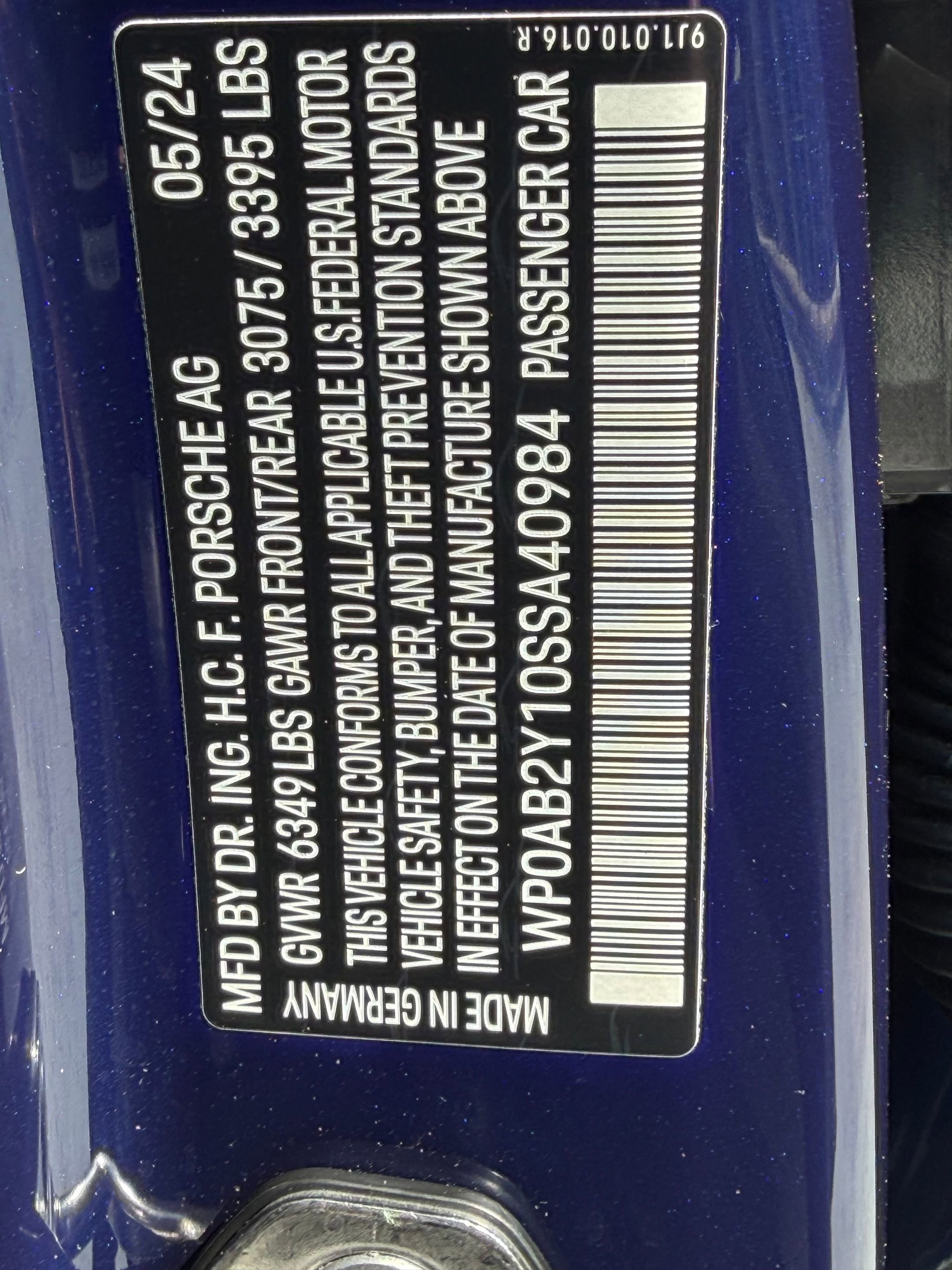 Certified 2025 Porsche Taycan 4S image 34