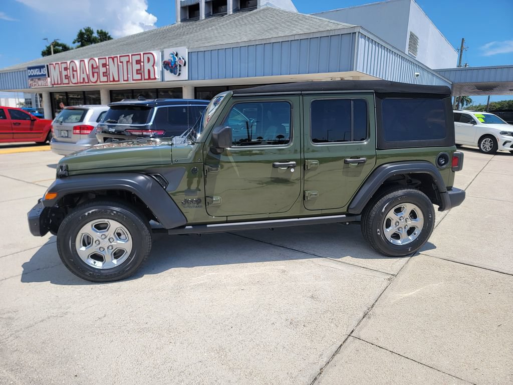 Used 2021 Jeep Wrangler Unlimited Sport AWD/4WD image 2