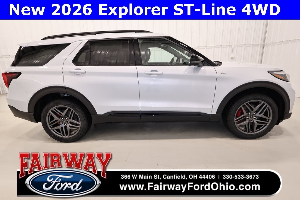 New 2026 Ford Explorer ST-Line
