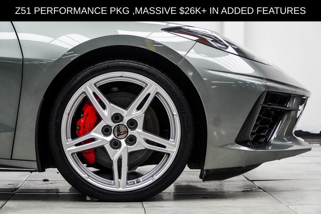 Used 2022 Chevrolet Corvette Stingray Premium Cpe w/ Z51 Performance Package RWD image 9