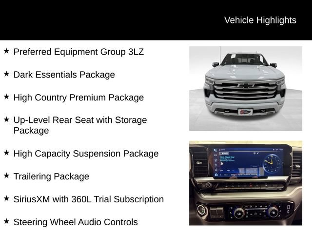 Certified 2026 Chevrolet Silverado 1500 High Country w/ High Country Premium Package AWD/4WD image 16