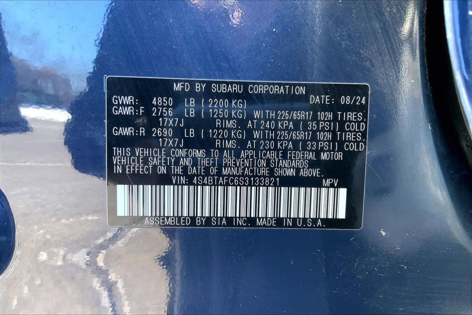 Used 2025 Subaru Outback Premium image 37