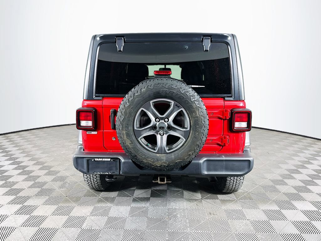 Certified 2018 Jeep Wrangler Unlimited Sport S image 10