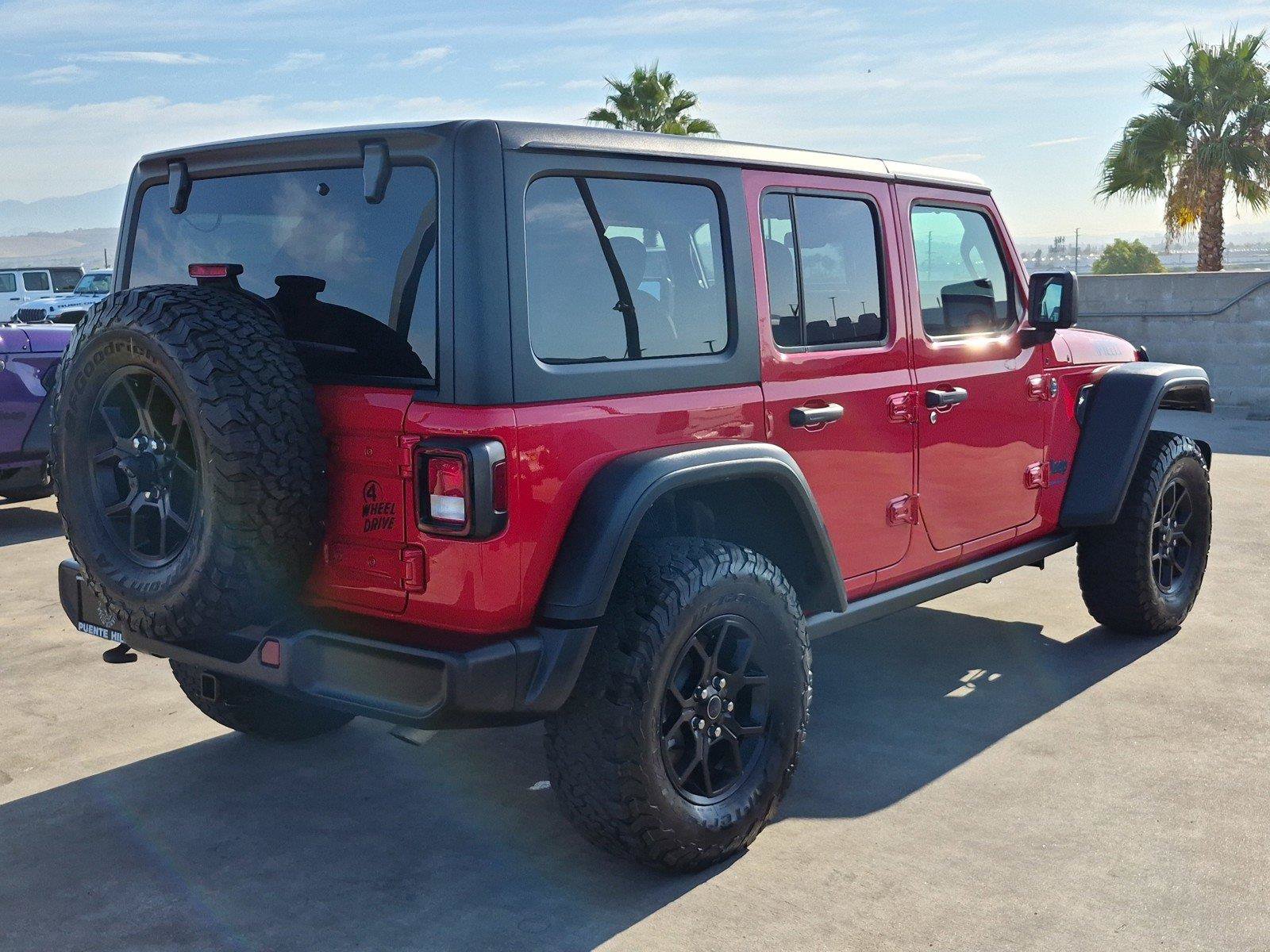 Certified 2025 Jeep Wrangler Unlimited Sport S 4xe AWD/4WD image 7