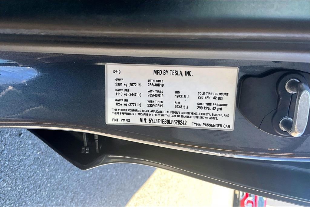 Used 2020 Tesla Model 3 Long Range AWD/4WD image 31