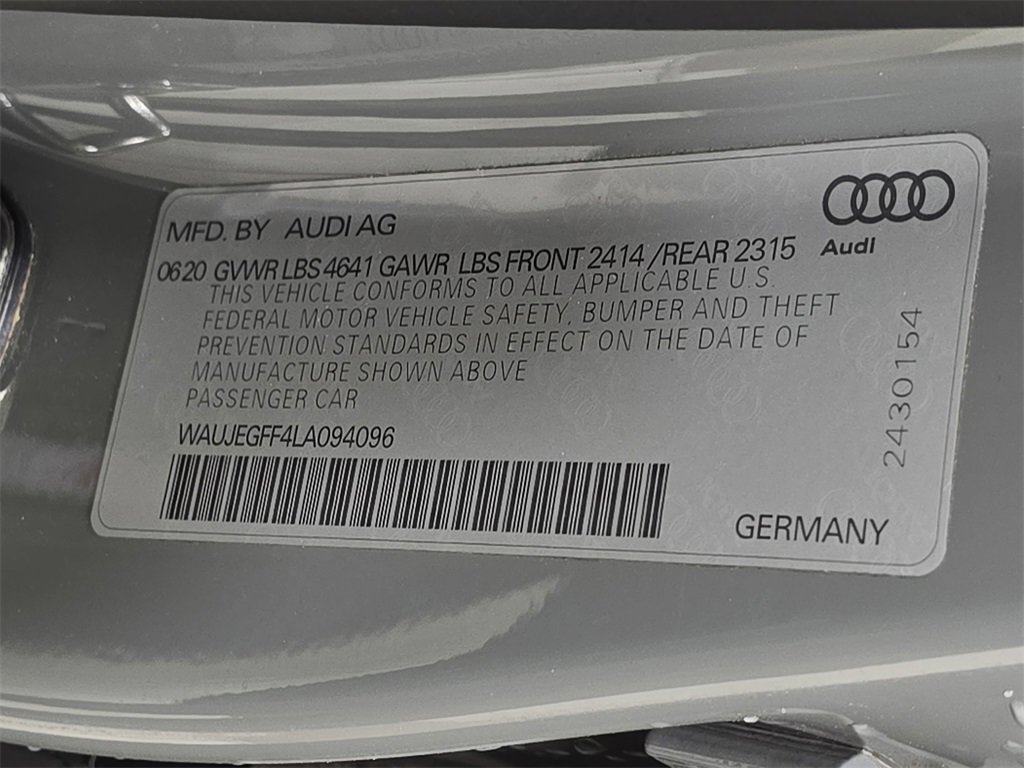 Used 2020 Audi A3 2.0T Premium Plus w/ Premium Plus Package image 36