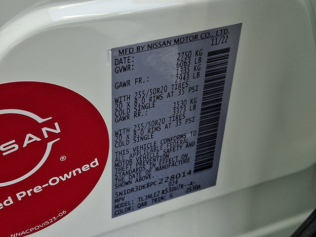 Certified 2023 Nissan Pathfinder Platinum image 28