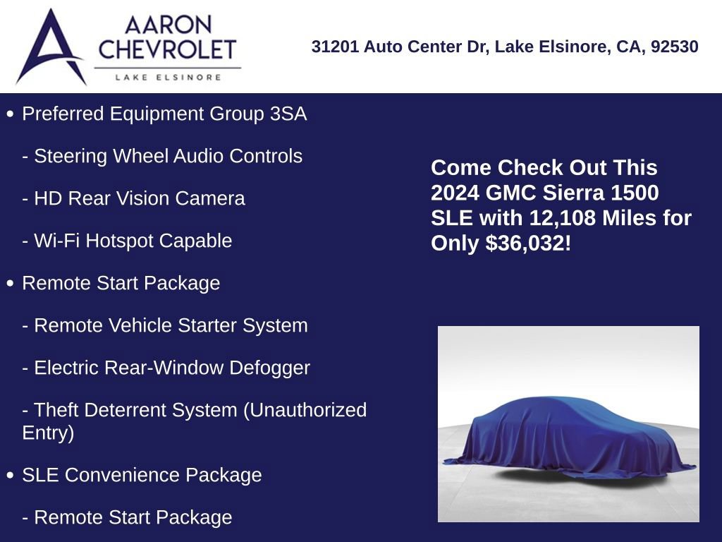 Used 2024 GMC Sierra 1500 SLE image 15
