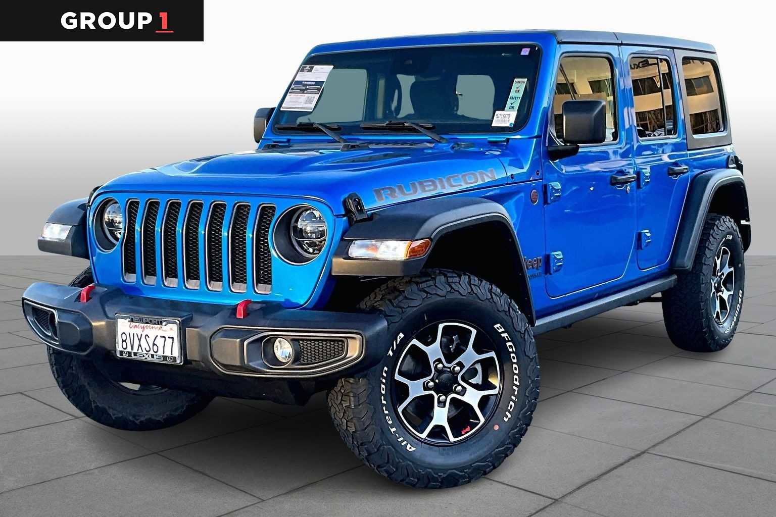 Used 2021 Jeep Wrangler Unlimited Rubicon
