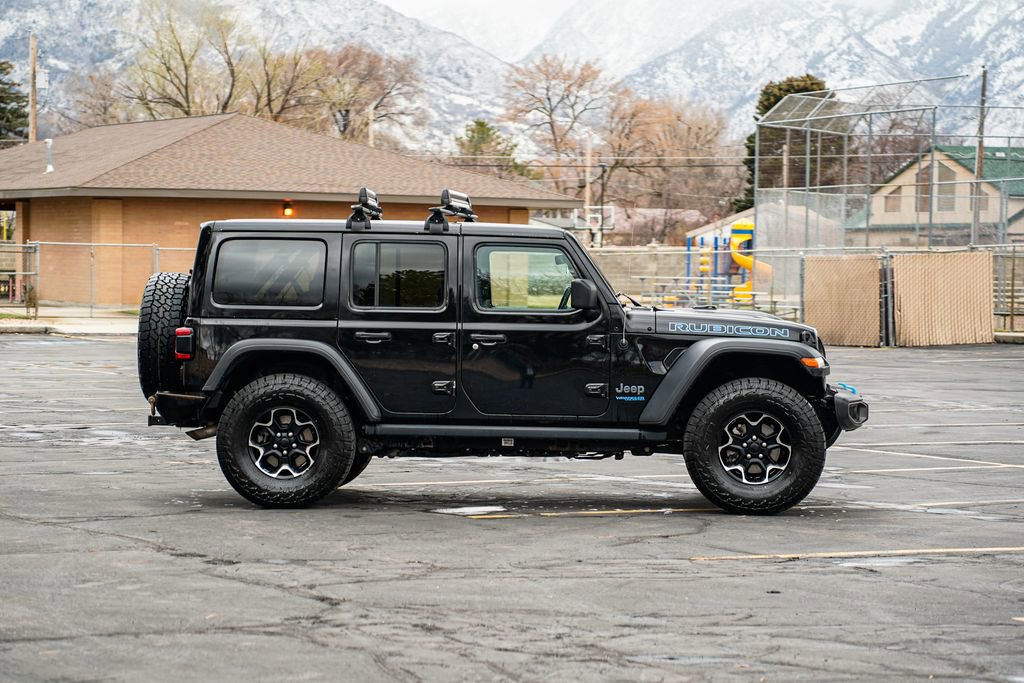 Used 2021 Jeep Wrangler Unlimited Rubicon 4xe w/ Cold Weather Group image 4