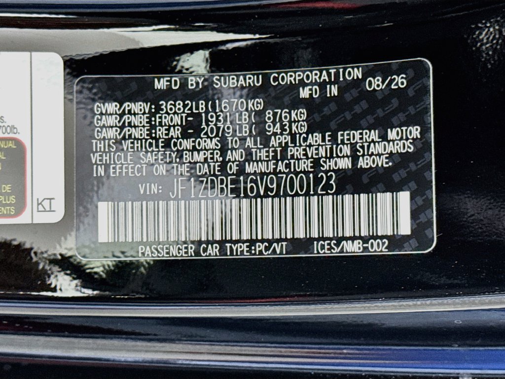 New 2027 Subaru BRZ Limited RWD image 30