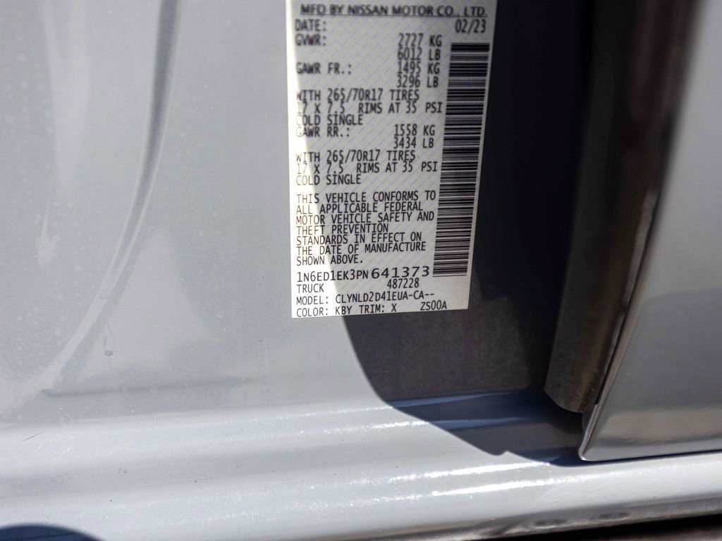 Used 2023 Nissan Frontier PRO-4X w/ Pro Convenience Package image 16