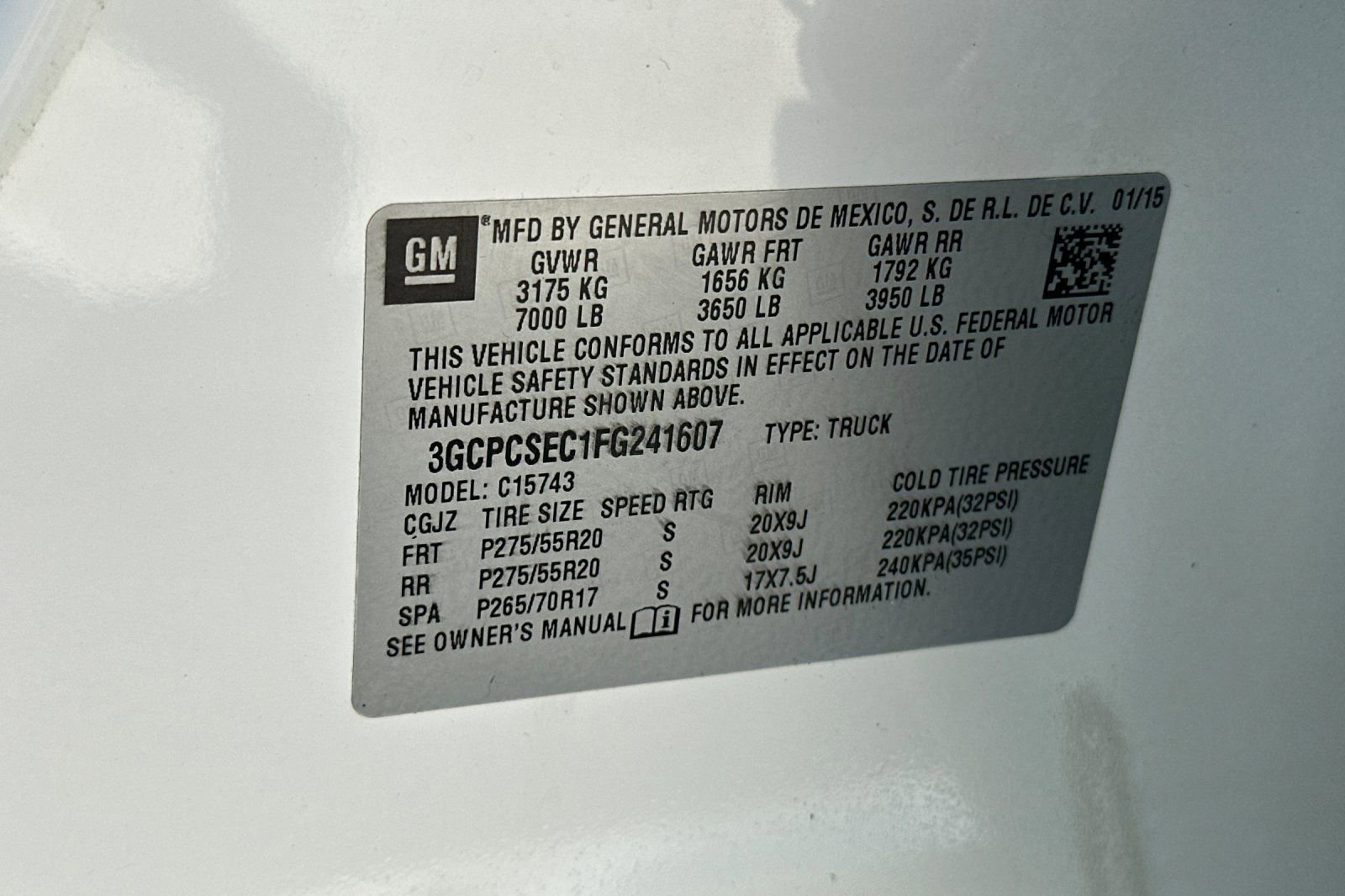 Used 2015 Chevrolet Silverado 1500 LTZ w/ Driver Alert Package RWD image 28