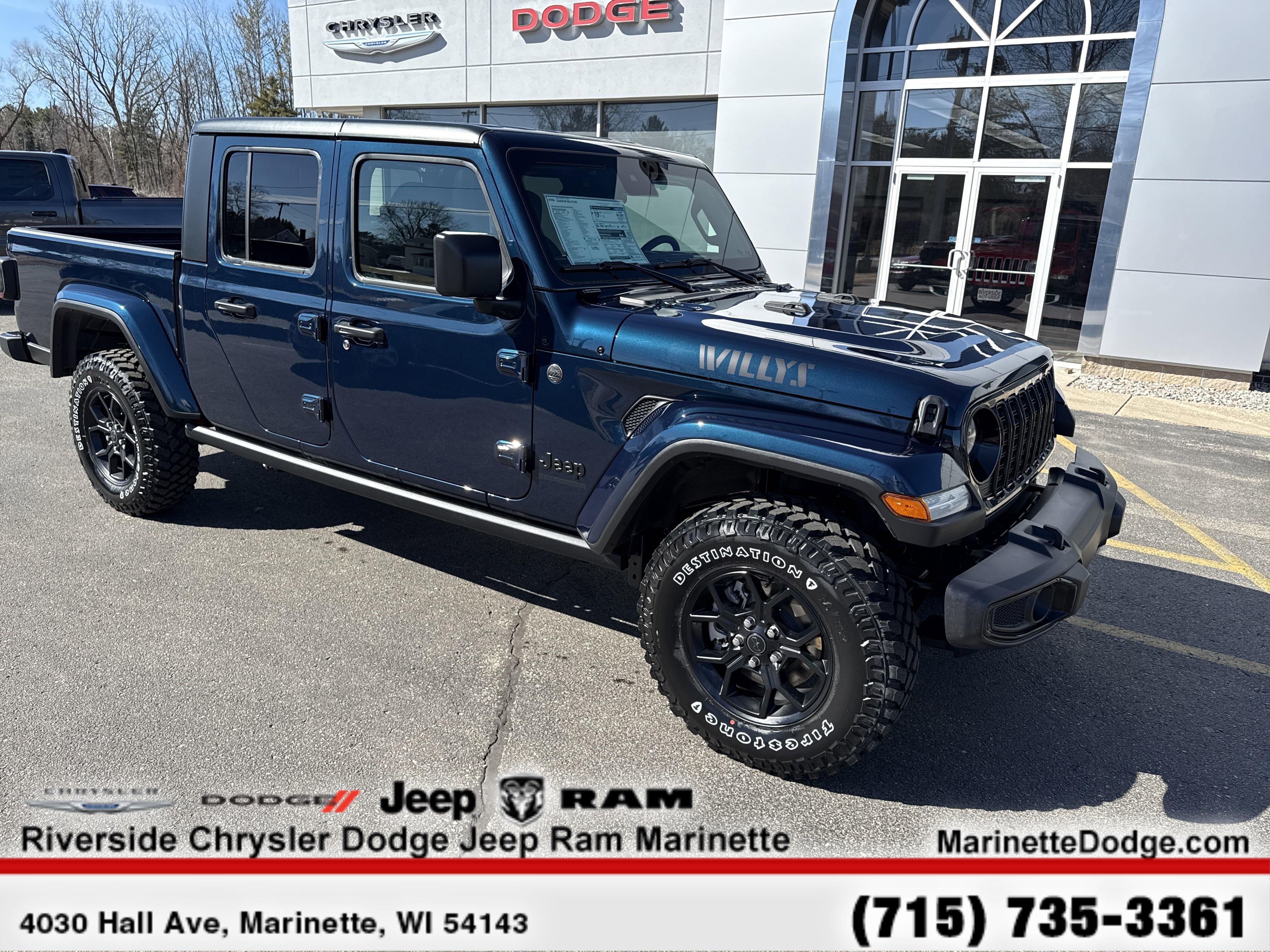 New 2025 Jeep Gladiator Willys image 2