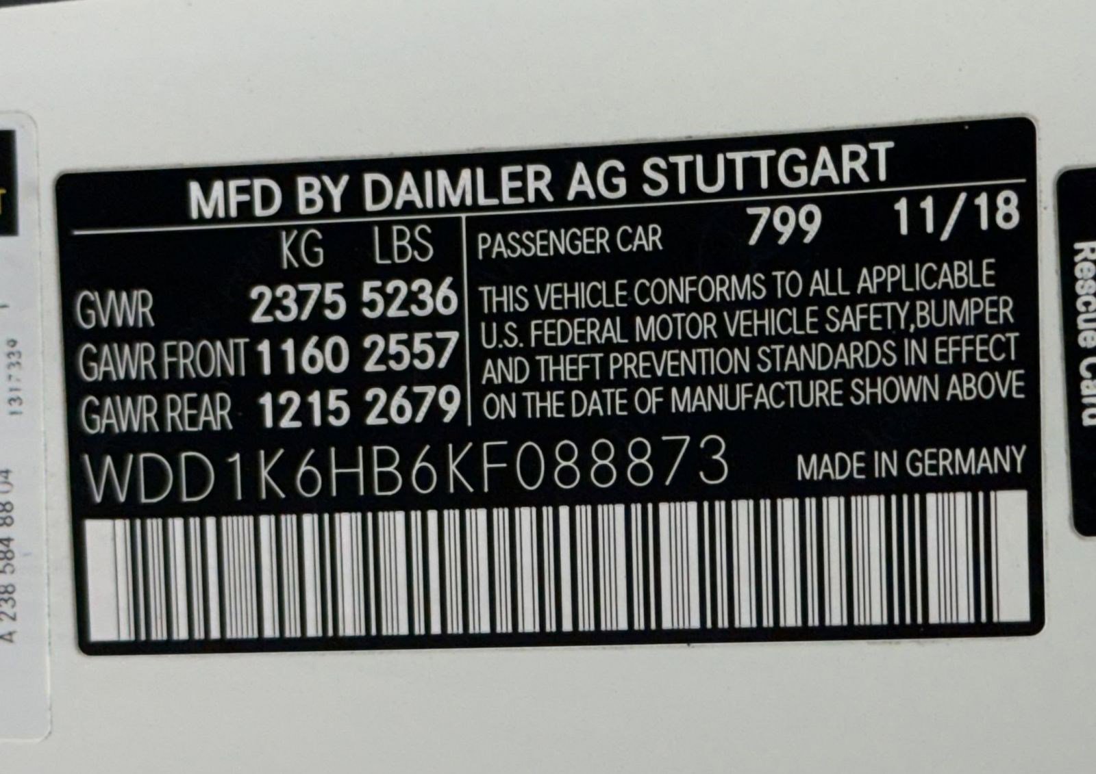 Certified 2019 Mercedes-Benz E 450 Cabriolet image 18