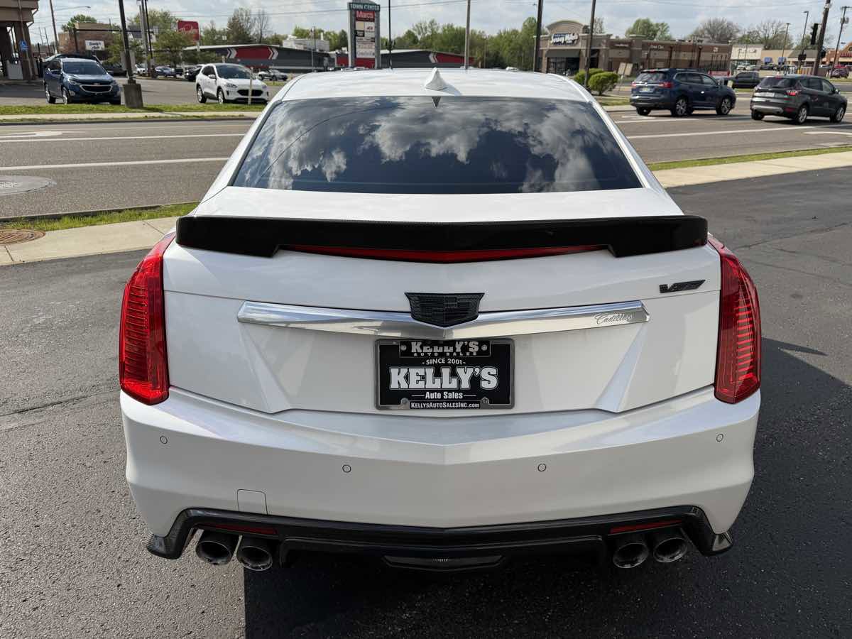 Used 2017 Cadillac CTS V w/ Carbon Black Package RWD image 4