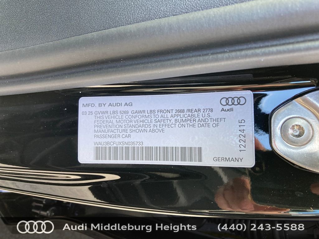 Used 2025 Audi A5 2.0T Prestige w/ 19" Wheel Package image 15