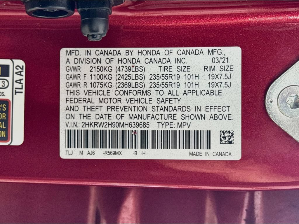 Used 2021 Honda CR-V Touring image 31