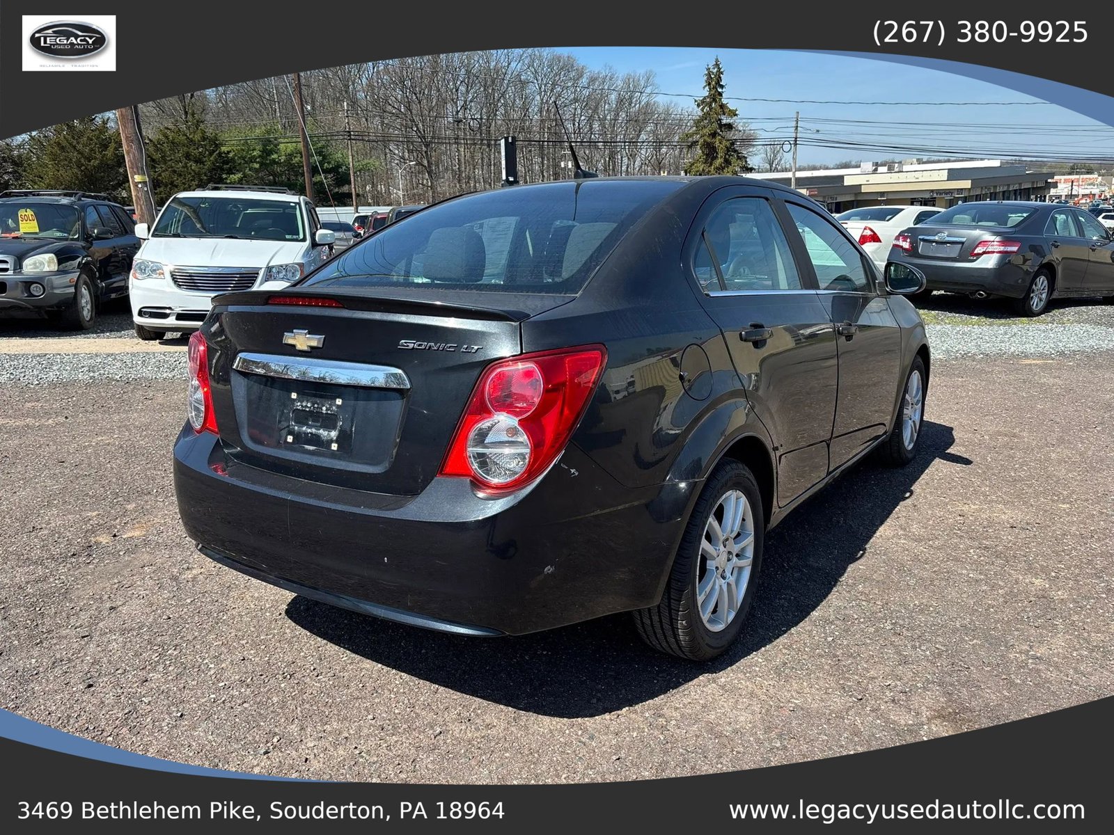 Used 2013 Chevrolet Sonic LT w/ Wheels and Fog Lamp Package image 8