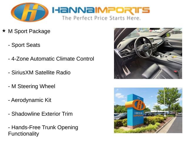 Used 2019 BMW X6 xDrive35i w/ M Sport Package AWD/4WD image 8