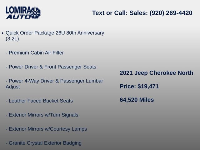Used 2021 Jeep Cherokee Latitude AWD/4WD image 7