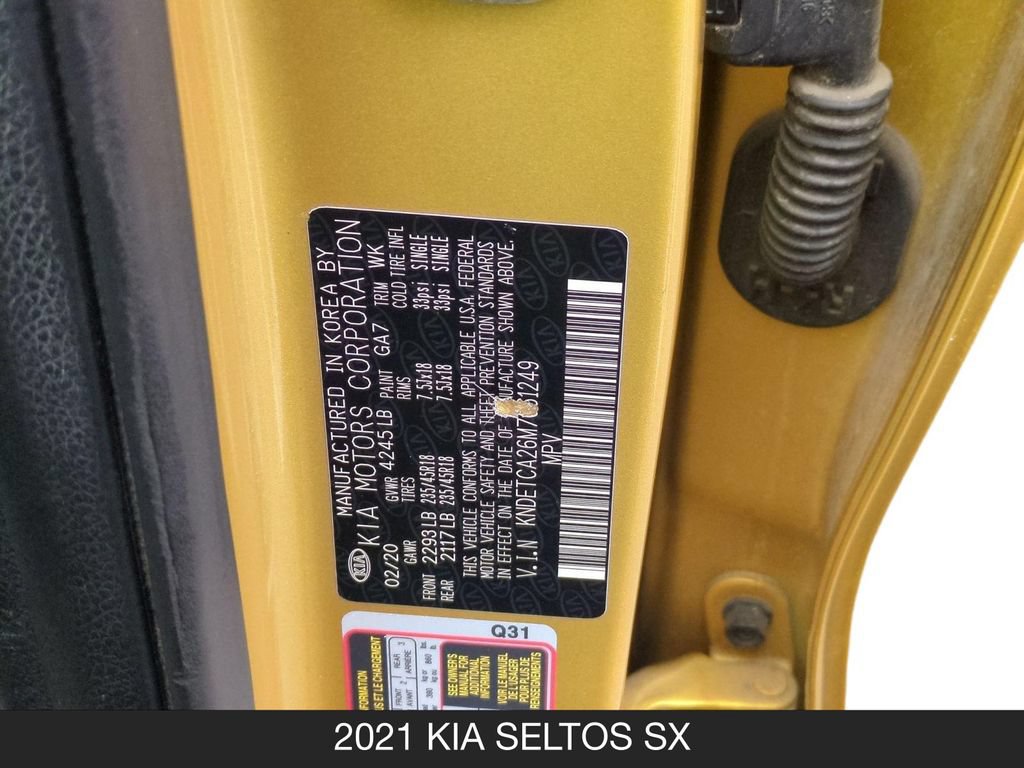 Used 2021 Kia Seltos SX AWD/4WD image 25
