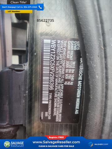 Used 2015 BMW i3 RWD image 16