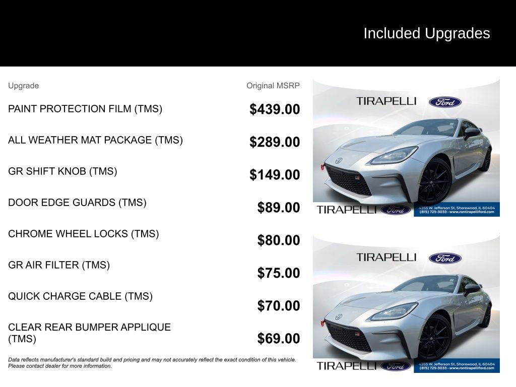 Used 2023 Toyota GR86 Premium w/ ALL Weather Mat Package (TMS) image 12