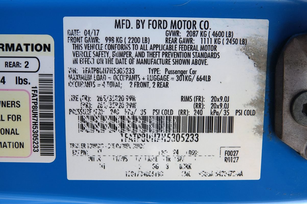 Used 2017 Ford Mustang Premium RWD image 42