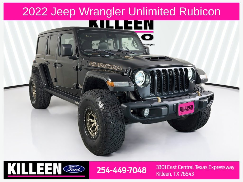 Used 2022 Jeep Wrangler Unlimited Rubicon w/ Trailer Tow Package
