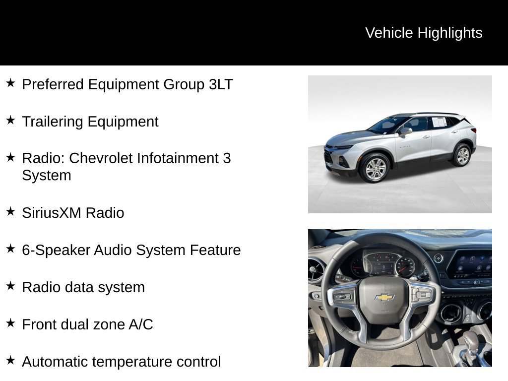 Certified 2020 Chevrolet Blazer LT AWD/4WD image 9