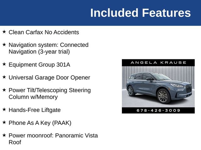 Used 2024 Lincoln Corsair Grand Touring w/ Equipment Group 301A AWD/4WD image 5