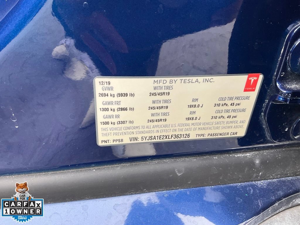 Used 2020 Tesla Model S Long Range AWD/4WD image 22