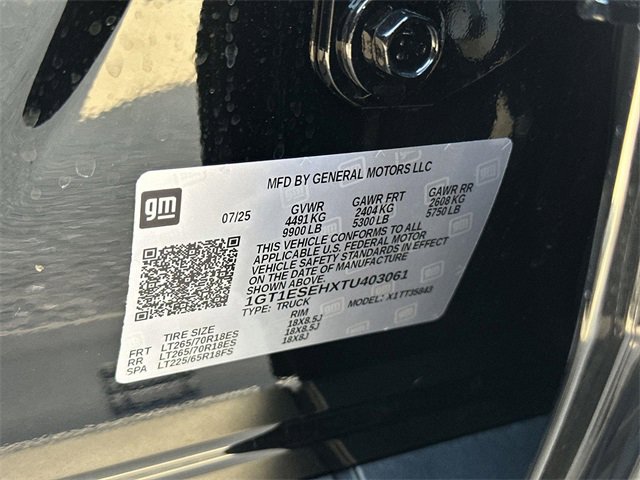 Used 2026 GMC Sierra EV Elevation image 33