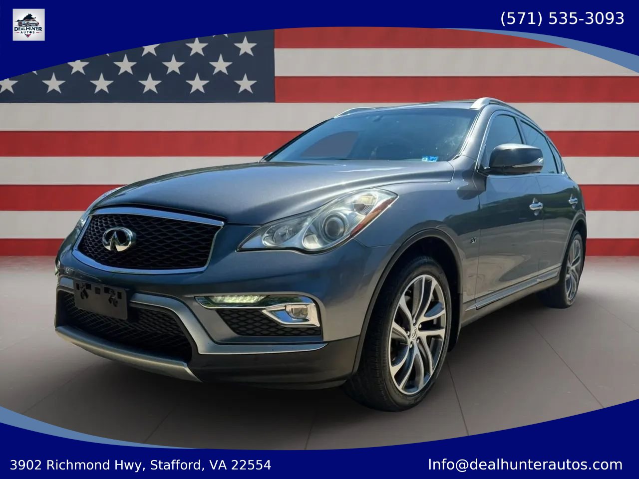 Used 2017 INFINITI QX50 AWD w/ Deluxe Touring Package image 1