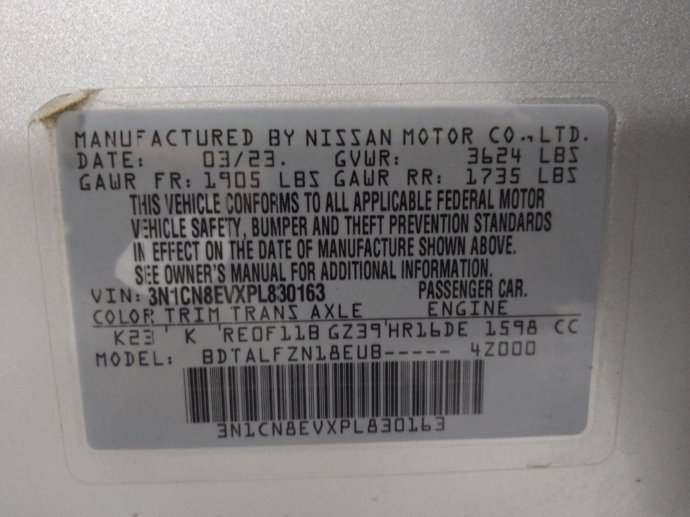 Used 2023 Nissan Versa SV FWD image 33