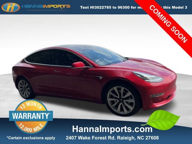Used 2018 Tesla Model 3 Long Range