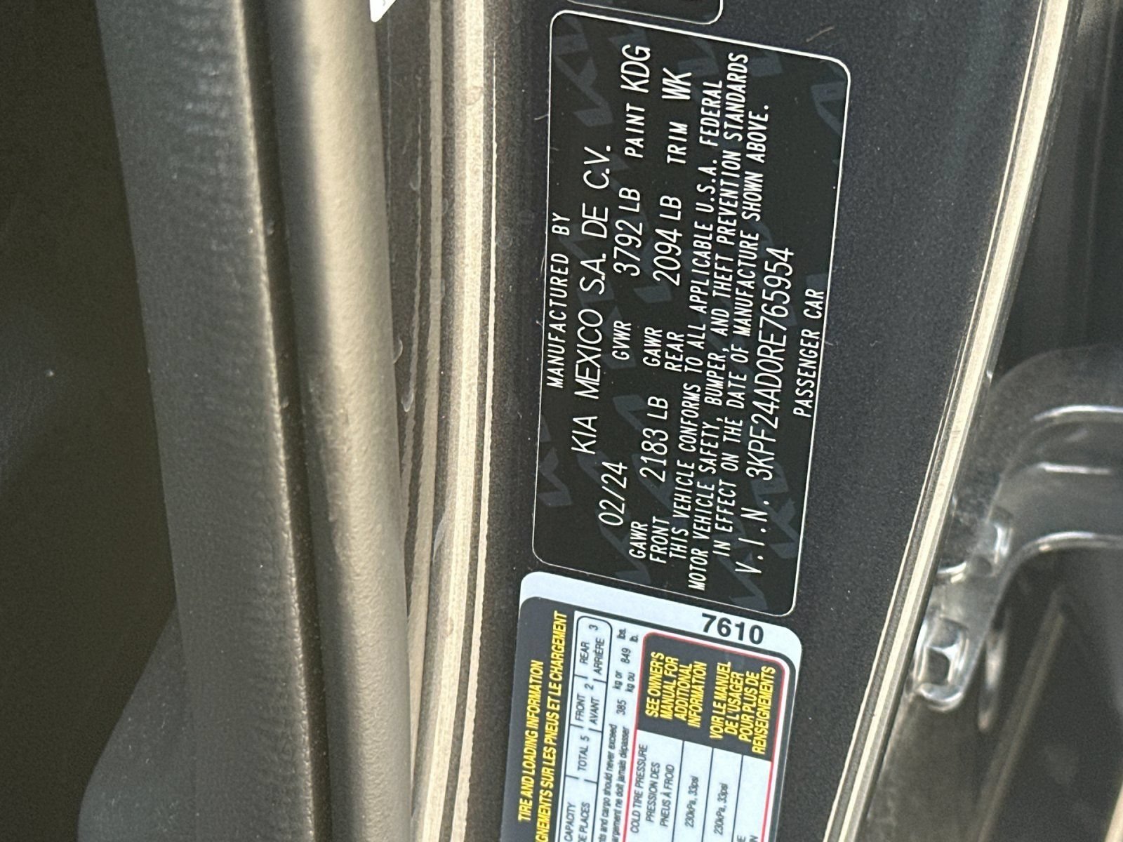Used 2024 Kia Forte LXS FWD image 26