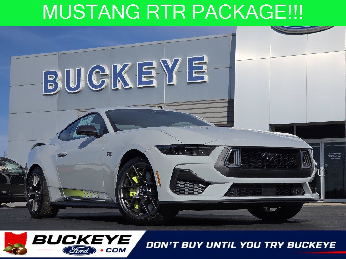 New 2026 Ford Mustang Premium w/ Mustang RTR Package