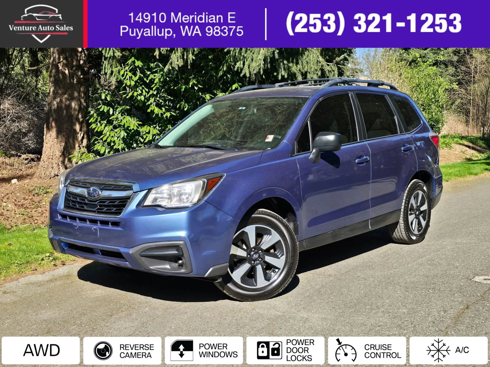 Used 2017 Subaru Forester 2.5i w/ Alloy Wheel Package