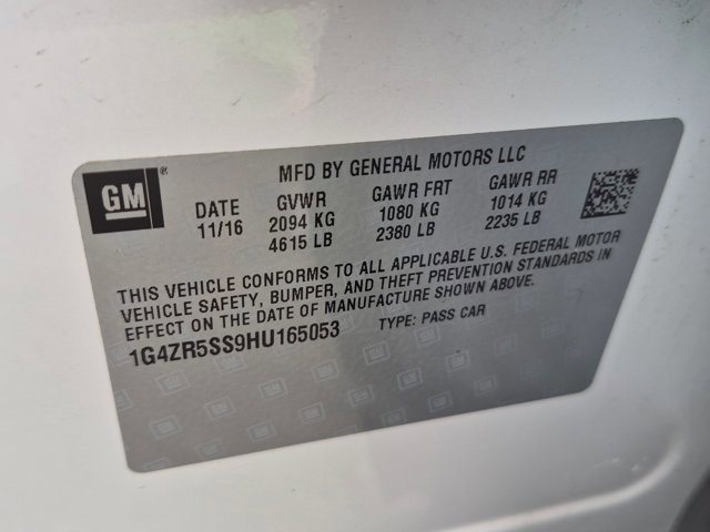 Used 2017 Buick LaCrosse Premium w/ Sun and Shade Package FWD image 15