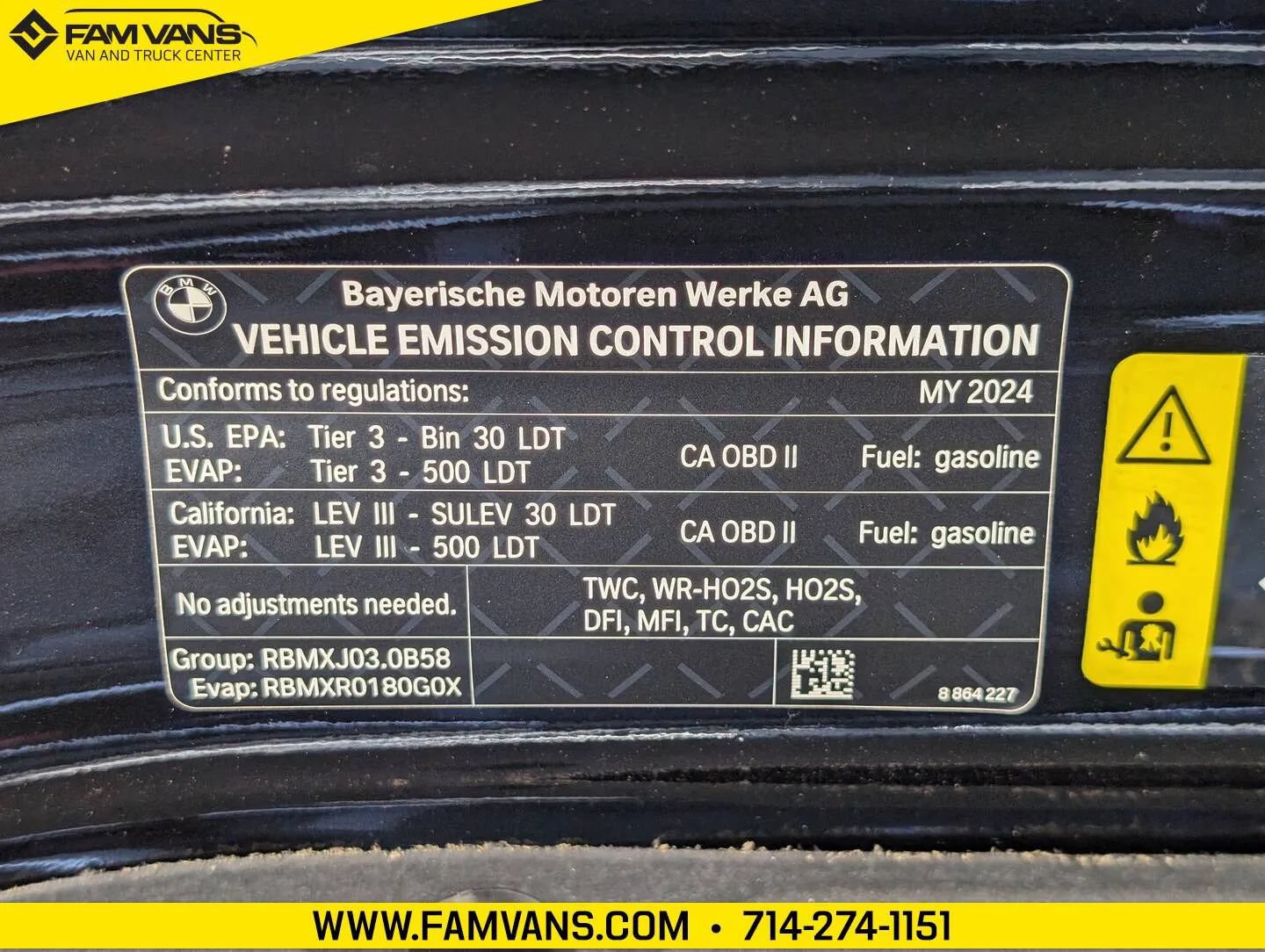 Used 2024 BMW X5 sDrive40i w/ Parking Assistance Package RWD image 37