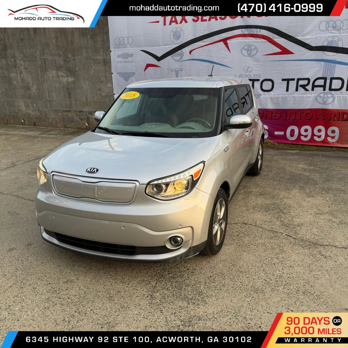 Used 2018 Kia Soul EV + image 2