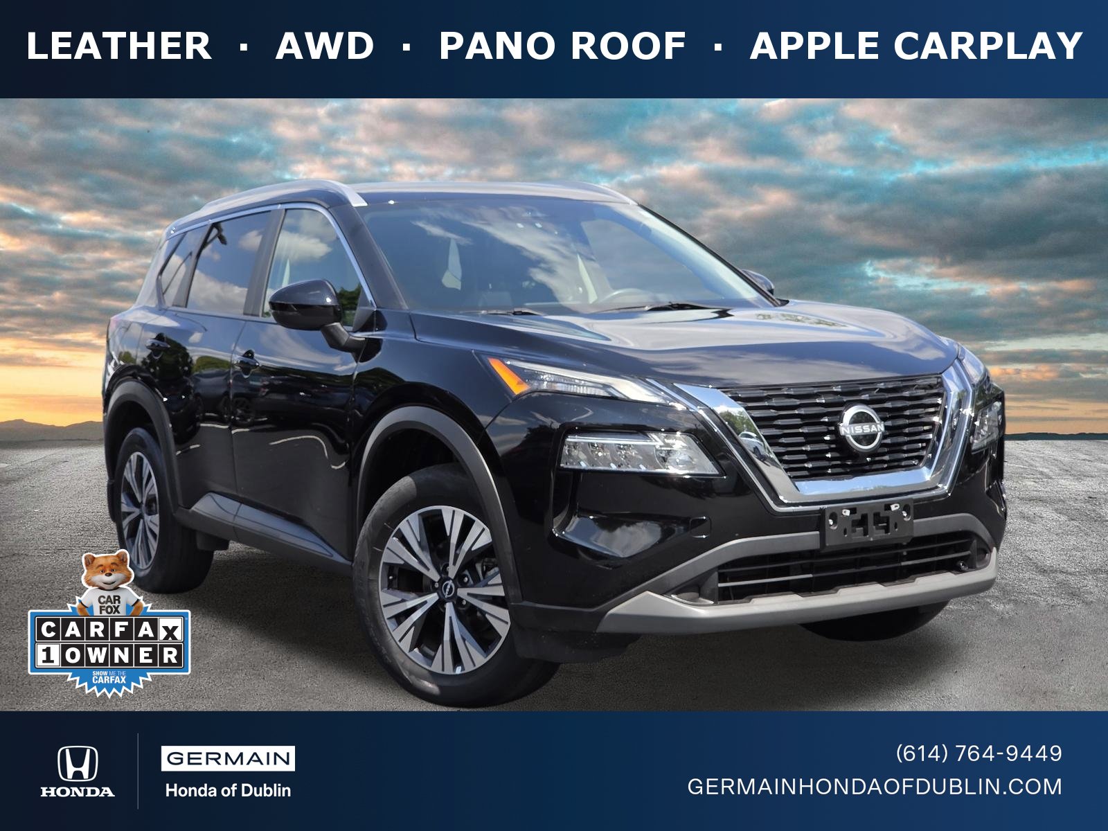 Used 2022 Nissan Rogue SV w/ SV Premium Package AWD/4WD image 1