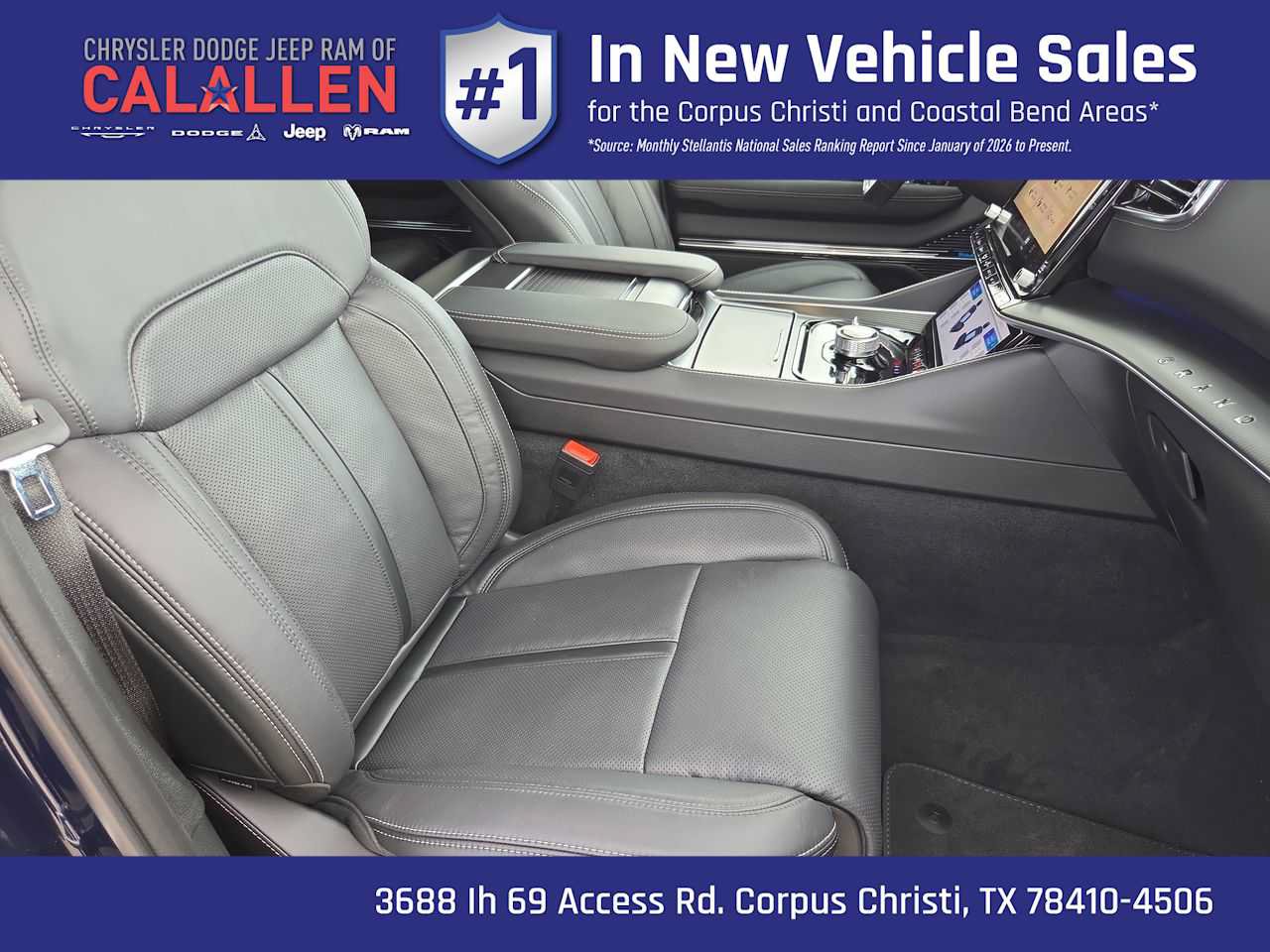New 2026 Jeep Grand Wagoneer Summit w/ Rear Seat Video Group I AWD/4WD image 22